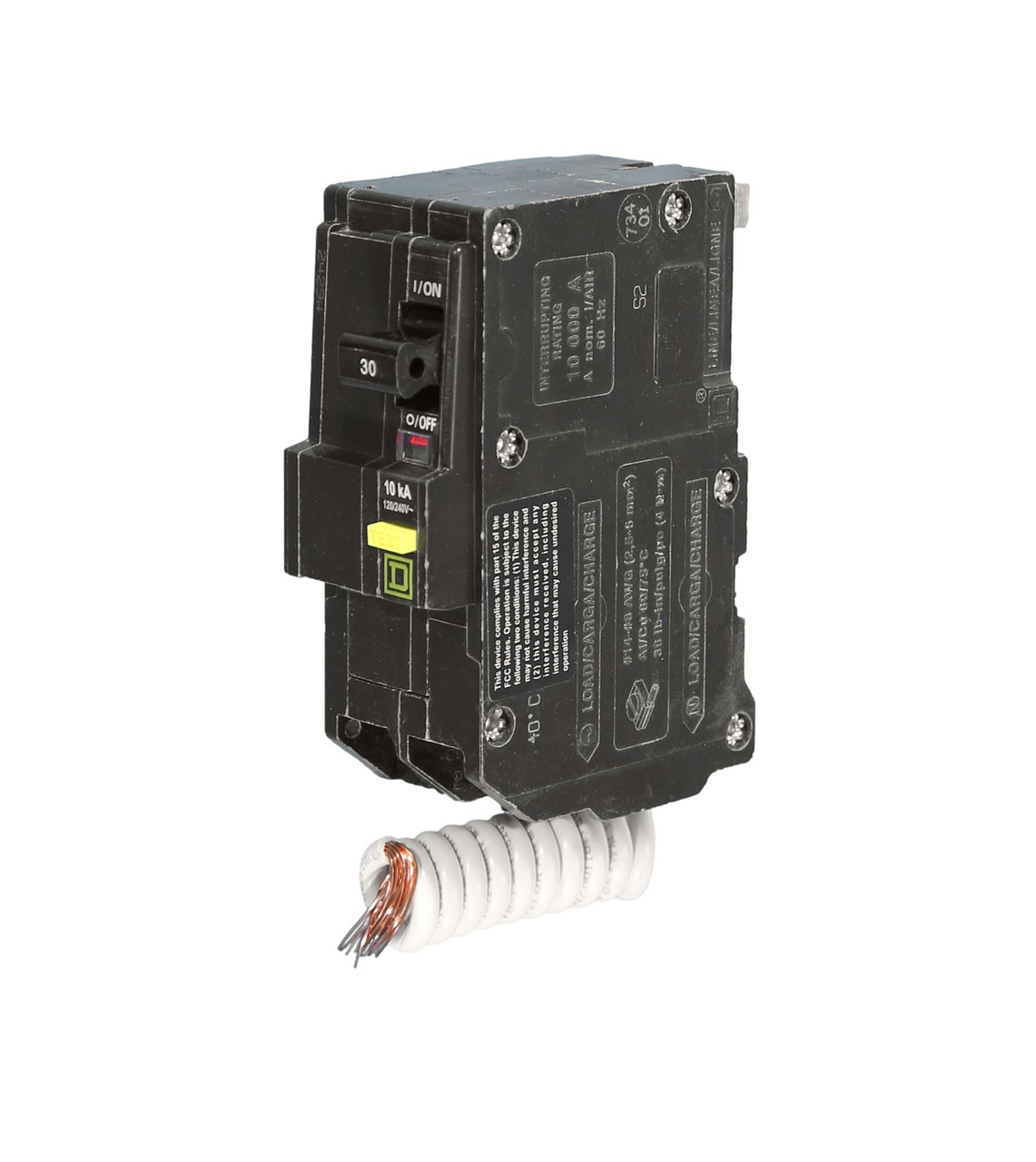 QO230GFI
2 Pole 30A Ground Fault GFI