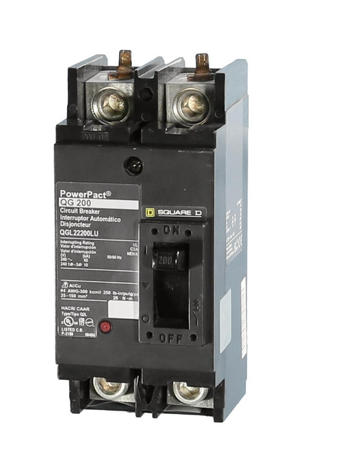QGL22200LU w/Control Wire Lead
65,000 AIC rated at 240V QGL22200LU w/Control Wire Lead
65,000 AIC rated at 240V