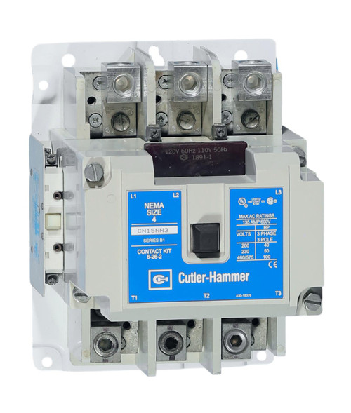 N15NN3A
Freedom NEMA Contactor
Size-4 N15NN3A
Freedom NEMA Contactor
Size-4