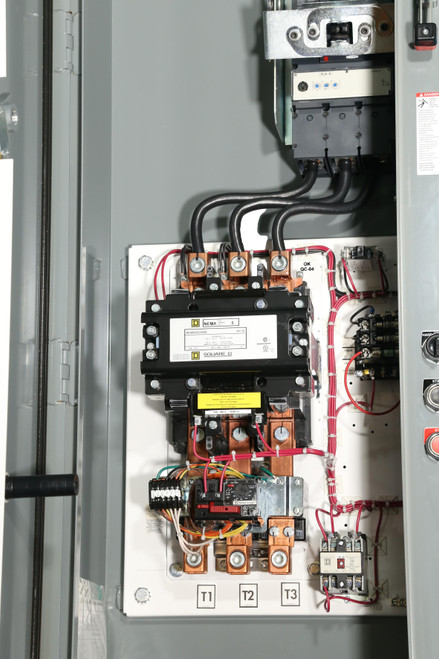 Enclosed AC Motor Combination Motor Starter w/Breaker
NEMA-1, 480V Coil Enclosed AC Motor Combination Motor Starter w/Breaker
NEMA-1, 480V Coil