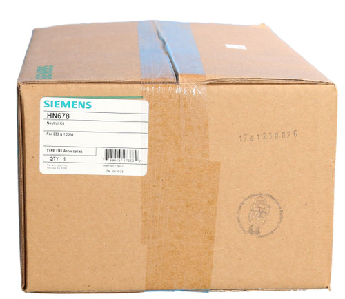 HN678
Safety Switch Neutral Kit
800A & 1200A