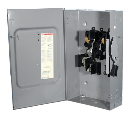 D224N
Square D Indoor General Duty 200A 240VAC Fusible w/Neutral D224N
Square D Indoor General Duty 200A 240VAC Fusible w/Neutral