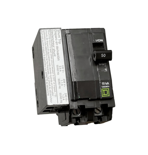 QOB250VH1021
w/Shunt Trip Accessory Installed