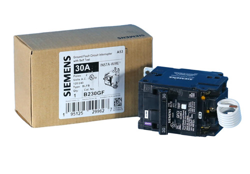 B230GF
2-Pole, 30 Amp GFI