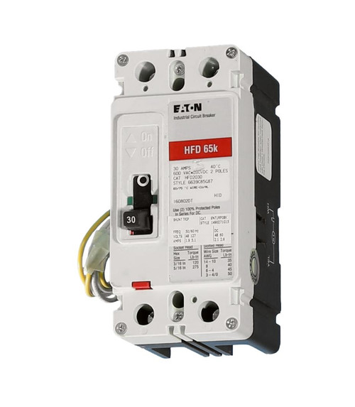 HFD2030S02
48-120V Shunt Trip Oper. Voltage HFD2030S02
48-120V Shunt Trip Oper. Voltage