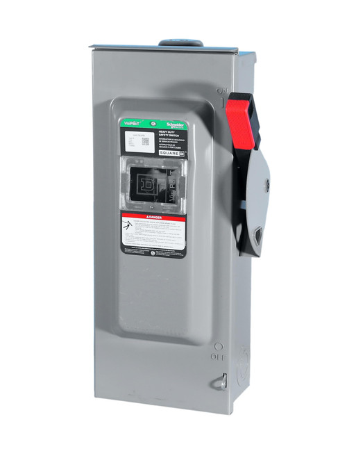 VisiPact Window Feature
VHU363RB 100A Disconnect Switch VisiPact Window Feature
VHU363RB 100A Disconnect Switch