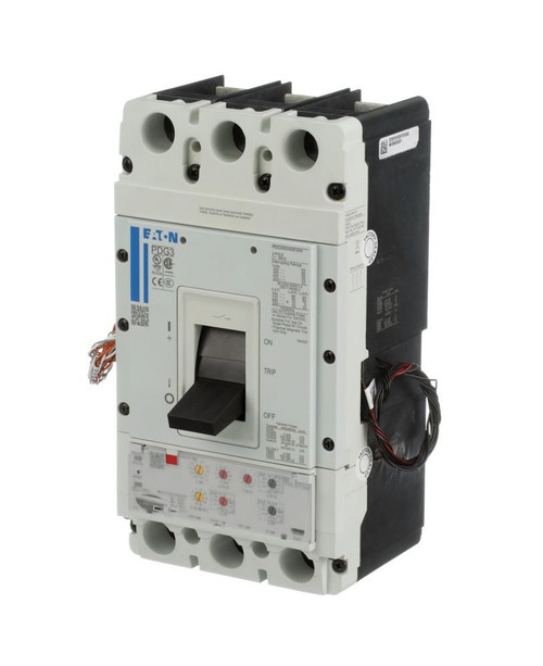 PDG33G0400E3RJ
400 Amp Electronic Trip w/LSIG
w/Load Lugs Included PDG33G0400E3RJ
400 Amp Electronic Trip w/LSIG
w/Load Lugs Included