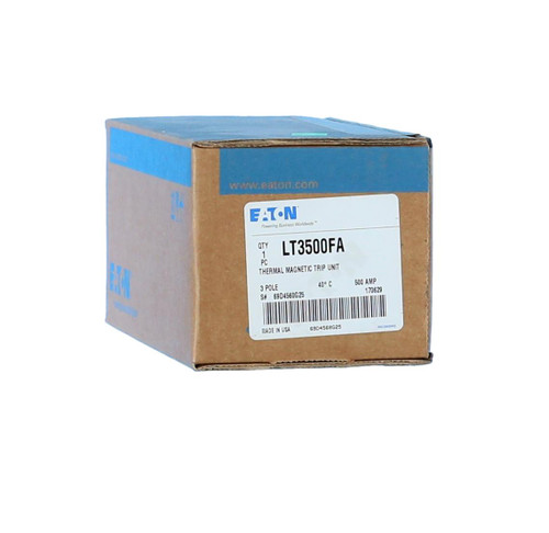 LT3500FA
500 Amp Trip Unit, New