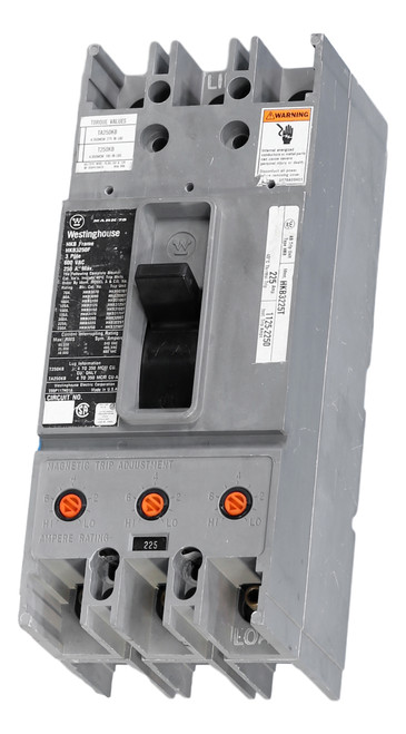 HKB3070
Westinghouse Circuit Breaker HKB3070
Westinghouse Circuit Breaker