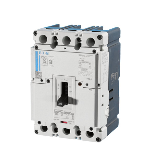 PDD23F0150TFFL
150A 240V 35kAIC Power Defense Breaker