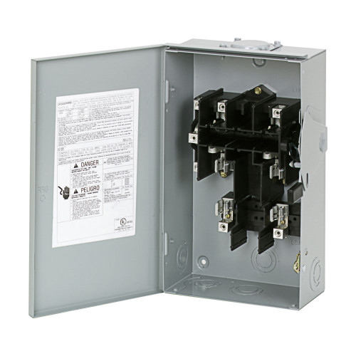 DG222NRB
60A Fusible, Outdoor/Rain Proof/NEMA 3R DG222NRB
60A Fusible, Outdoor/Rain Proof/NEMA 3R