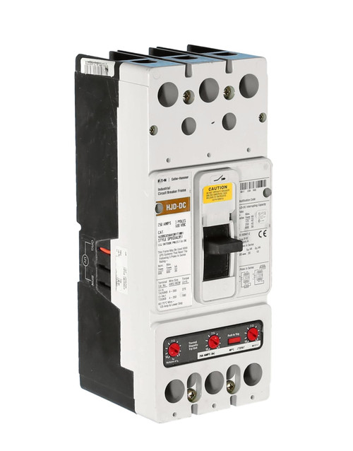 HJDDC3250A1301T1001 Complete DC Rated Circuit Breaker-Original
(Actual Photo of Item) Eaton Series C DC/PvGard complete molded case circuit breaker,