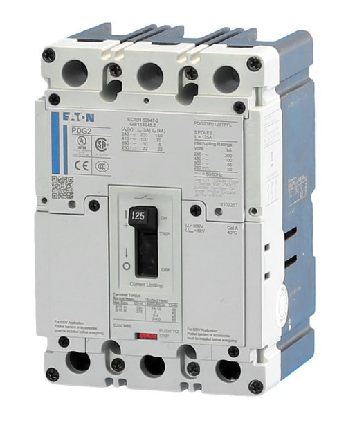 PDG23P0020TFFL
20 Amp
100kA rated at 480V