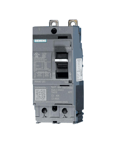 3VA4140-4ED24-0AA0 Siemens Molded Case Circuit Breaker