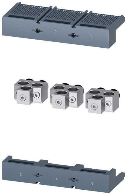 3VA9673-0JB32 Siemens Circuit Breaker Wire Connector for (800A 3VA5) / (800-1000A 3VA6) Frame UL Circuit Breakers 