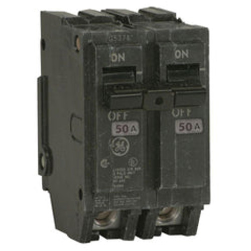 THHQL2150 High Interrupting 22 kAIC Rated 50 Amp Circuit Breaker by General Electric