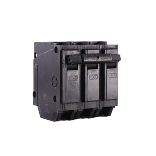 THHQL32080 High Interrupting 22 kAIC Rated 80 Amp Circuit Breaker by General Electric
