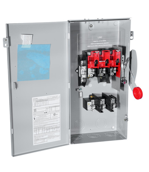DH363NRK
Outdoor Fusible, 4 Wire, 100 Amp 600VAC