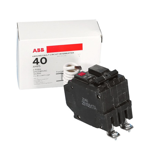 THQB2140GFT2 Bolt on 2 Pole 40A Ground Fault Circuit Interrupter