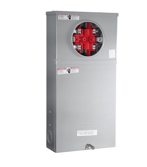114-TB
100A 240V, Ring Type Meter w/Test Block Bypass