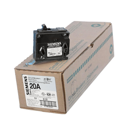 B120 Siemens 
1-Pole 20A Circuit Breaker