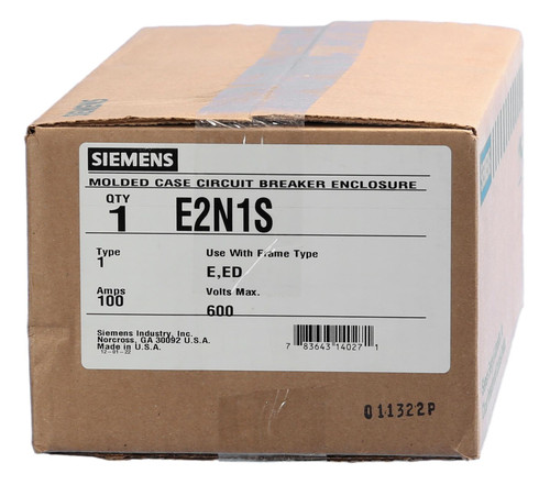 E2N1S Indoor surface mount Breaker Enclosure E2N1S Indoor surface mount Breaker Enclosure