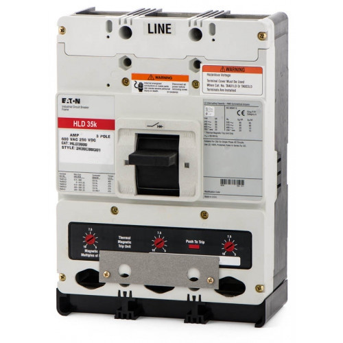HLD3500
Eaton Brand, 500 Amp HLD3500
Eaton Brand, 500 Amp