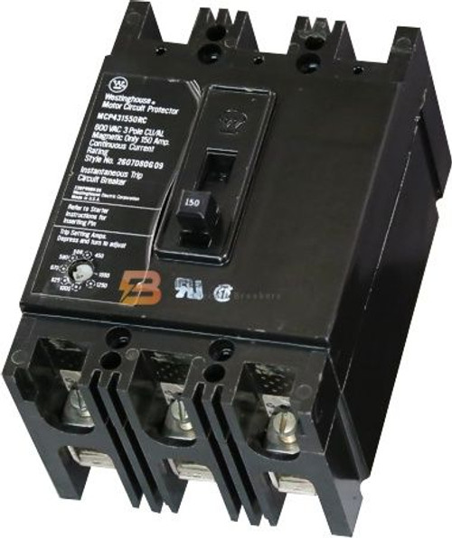 MCP431550RC 150 Amp MCP Westinghouse MCP431550RC 150 Amp MCP Westinghouse