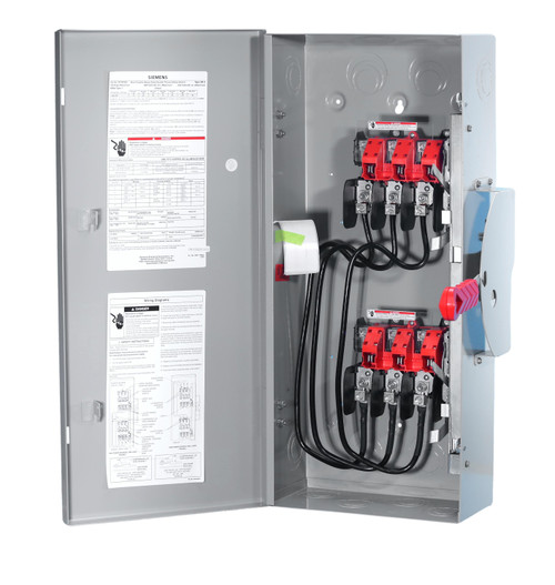 Indoor 100A Non-Fusible Safety Switch/Disconnect 600V Rated 3 Phase