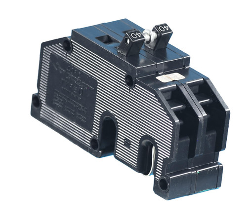 Original Zinsco Brand-OEM
QC40 Plug-On Breakers
2 Pole 40A, 240V Original Zinsco Brand-OEM
QC40 Plug-On Breakers
2 Pole 40A, 240V
