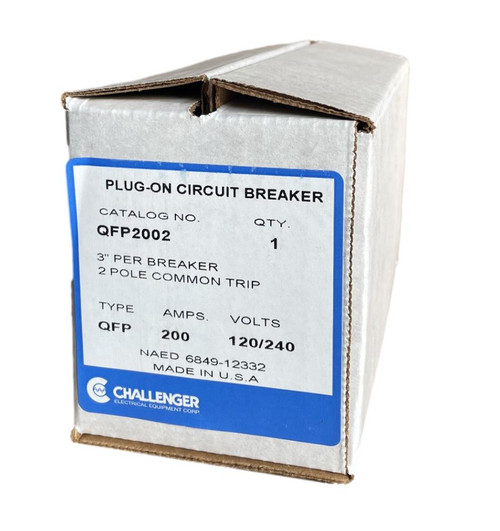 QFP2200-2 Zinsco obsolete, Plug-On 240VAC 200 Amp 2-Pole Circuit