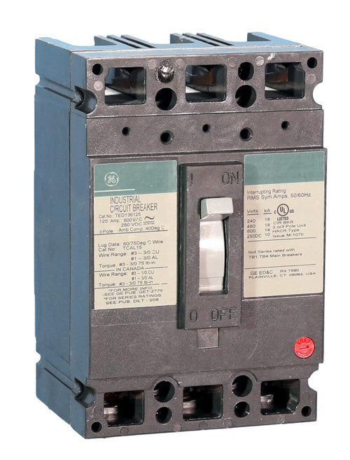 TED134125WL GE Circuit Breaker