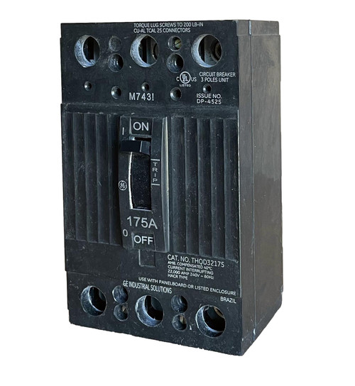 THQD32175WL
AIC rating of 22kA@240V THQD32175WL
AIC rating of 22kA@240V