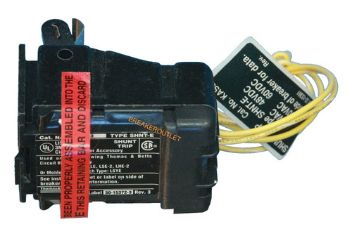KAS3 Shunt Trip Kit
(48V AC/DC) KAS3 Shunt Trip Kit
(48V AC/DC)