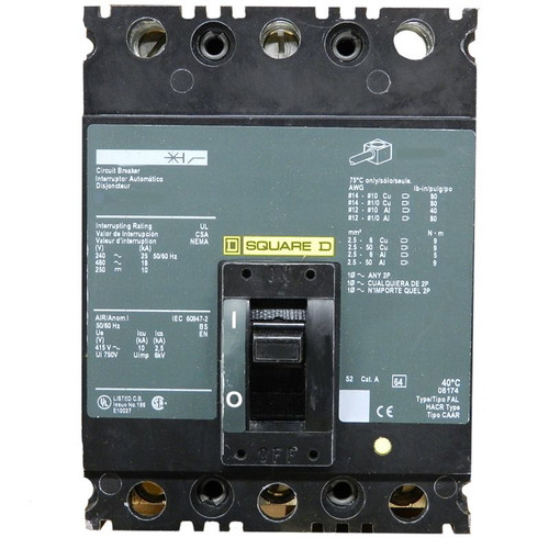 FHL36050
Square D Circuit Breaker