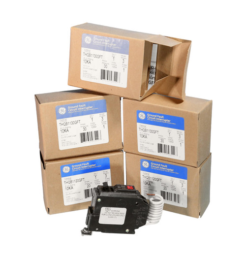THQB1120GF Bolt-on GFI
20 Amp Single Pole Unit THQB1120GF Bolt-on GFI
20 Amp Single Pole Unit