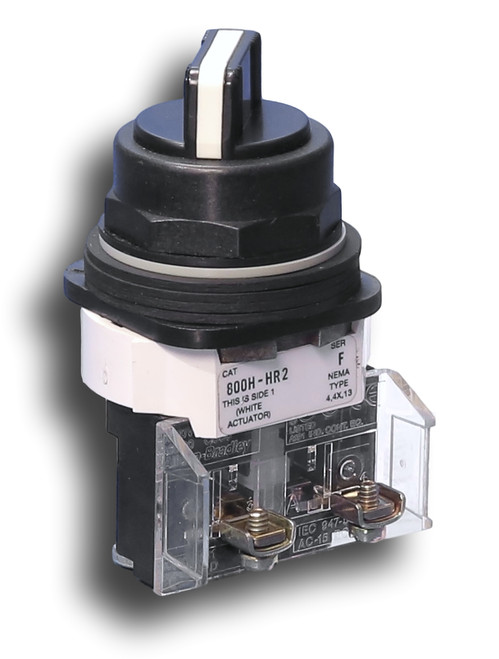 800H-JR2 30mm Allen-Bradley 3 Position Selector Switch - Breaker