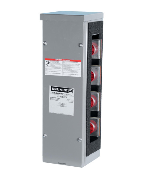 1-Phase- EZM1EXT6 | EZ Meter-Pak Busway Tap Box - Meter Pak Bus