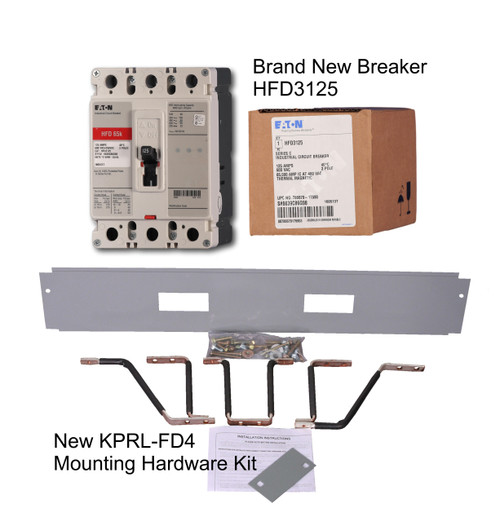 Breaker and Hardware Mounting Kit
HFD3125 Circuit Breaker Breaker and Hardware Mounting Kit
HFD3125 Circuit Breaker