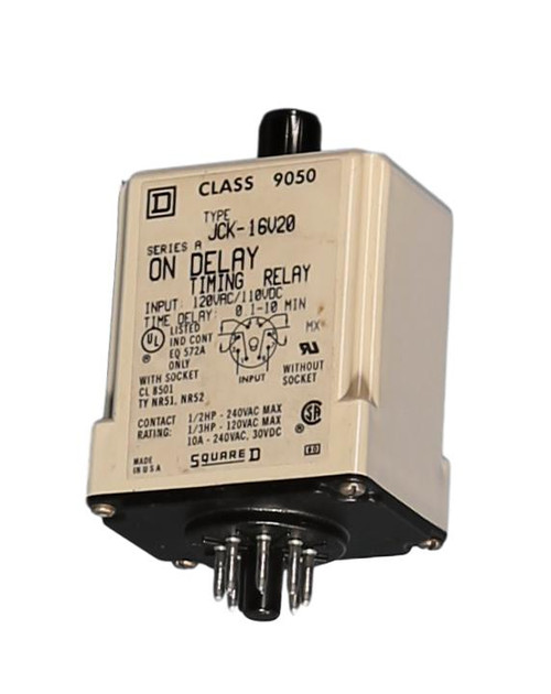 9050-JCK16V20
Time Delay Timer 9050-JCK16V20
Time Delay Timer