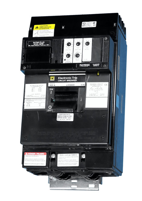 LX36600
New 600A I-LINE Breaker LX36600
New 600A I-LINE Breaker