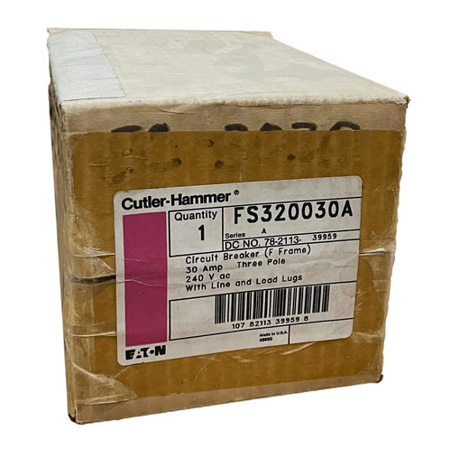 FS320030A
New Factory Box FS320030A
New Factory Box