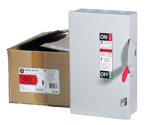 Single Throw 60 Amp Safety Switch TGN3322R NEMA-3R Enclosure