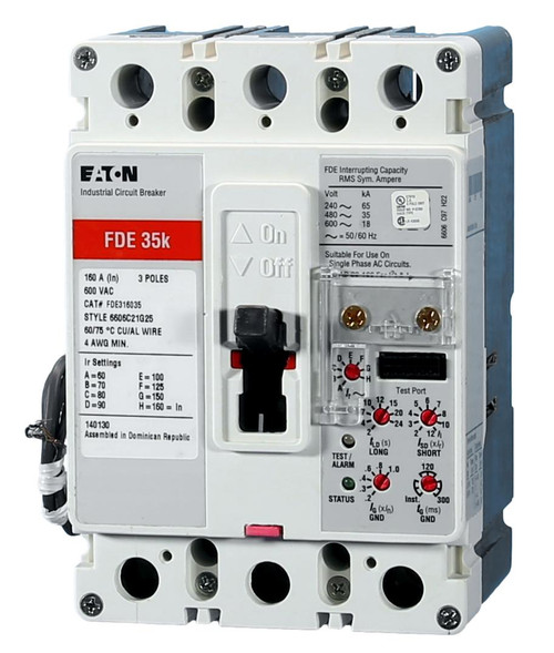 FDE316035
60A-160A Adjustable Amperages