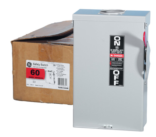 TGN3322R
Non-Fusible, 60 Amp TGN3322R
Non-Fusible, 60 Amp