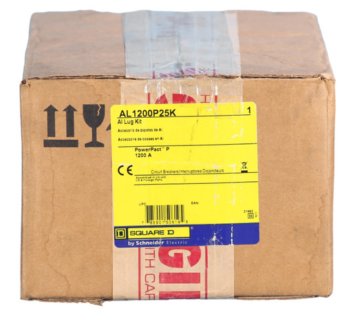 AL1200P25K Circuit Breaker Mechanical Lug Ki
3/0 AWG to 500kcmil