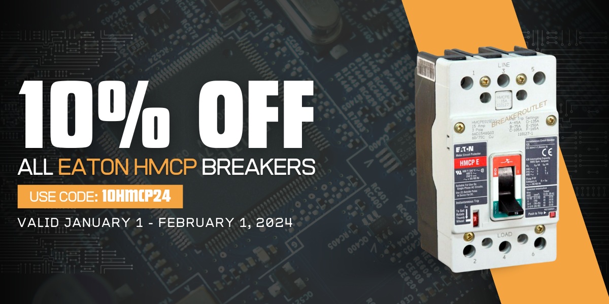 Check Out Our Sale on Eaton HMCP Breakers