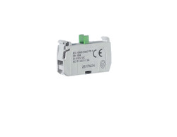 33E10 Green BACO Contact Block 1-N.O. - Breaker Outlet
