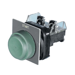 Re-certified, 800H-R1A Allen-Bradley Booted Green Push Button