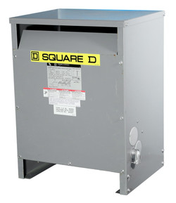 30 kVA Square D 3 Phase Power Transformer #EE30T3H - Breaker Outlet